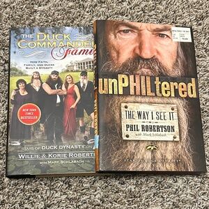 Duck Commander and unPHILtered Books